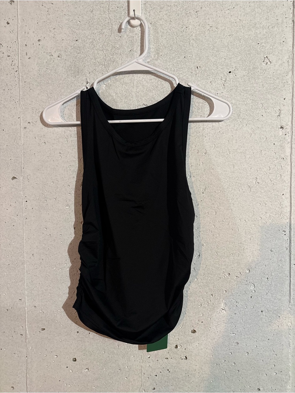 Halara Round Neck Racerback Ruched Yoga Tank Top | Size: Small